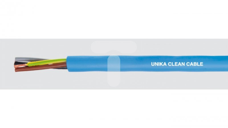 Przewód do pomp głębinowych CLEAN CABLE 4x4 450/750V 371379 /bębnowy/