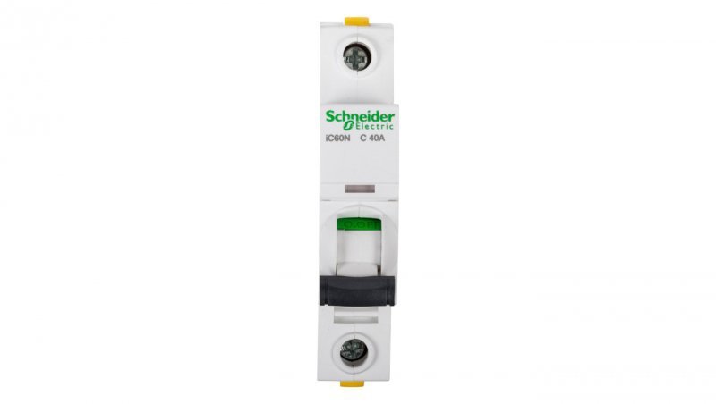 Wyłącznik nadprądowy 1P C 40A 6kA AC iC60N-C40 A9F04140