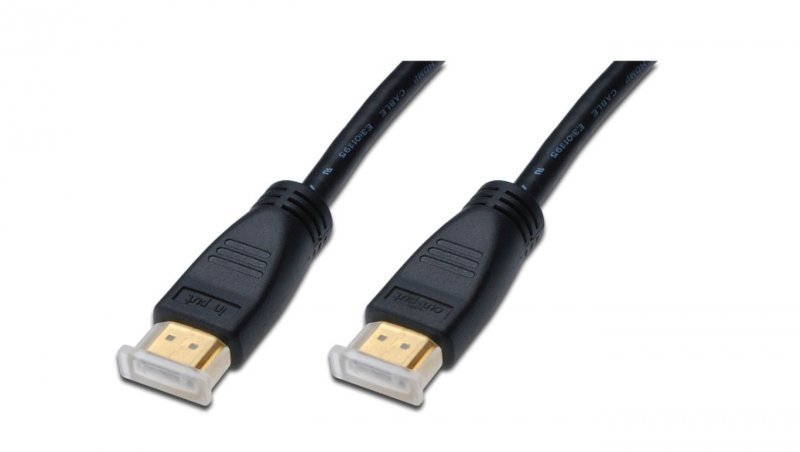 Kabel HDMI ze wzmacniaczem Highspeed 1.3 GOLD Typ A M/M AK-330105-400-S 40m AK-330105-400-S AK-330105-400-S
