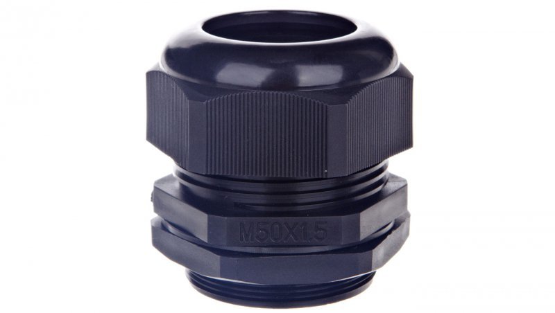 Dławnica kablowa poliamidowa M50 IP68 DP-EN 50 HM BK czarna E03DK-01040126001 /10szt./