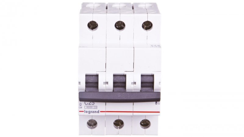 Wyłącznik nadprądowy 3P C 25A 6kA AC S303 RX3 419237