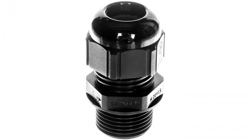 Dławnica kablowa poliamidowa M20 IP68 SKINTOP ST-M ISO 20x1,5 czarna 53017230