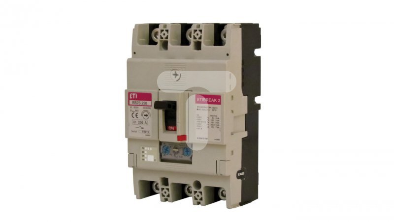 Wyłącznik mocy 3P 250A 16kA /regulacja termiczna/ EB2S 250/3LA 004671888
