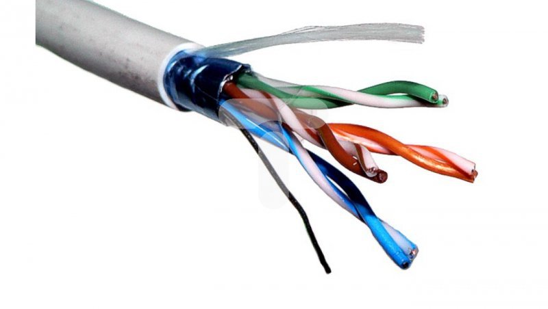 Kabel teleinformatyczny BiTLAN F/UTP kat.5e 4x2x0,5 /305m/