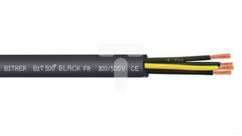 Przewód sterowniczy BiT 500 BLACK FR 5G1 SB1866 /bębnowy/