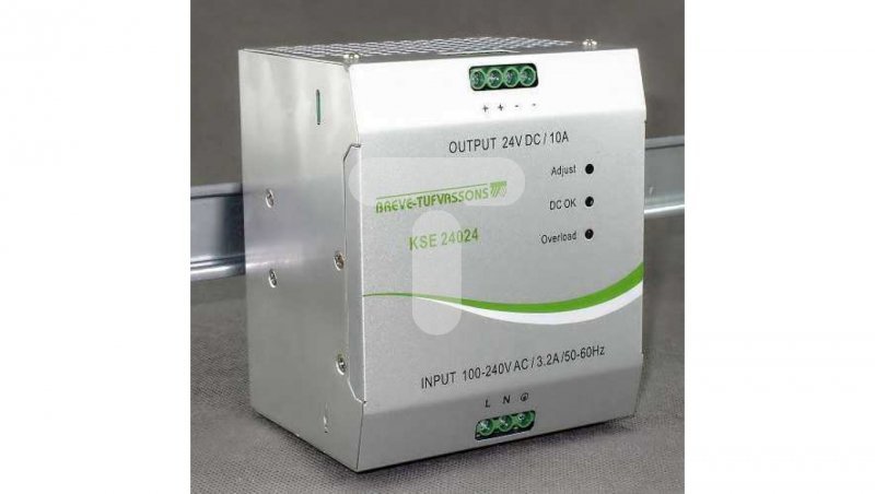 Zasilacz impulsowy KSE 24024 230/24VDC 240W 10A /na szynę/ 18924-9988