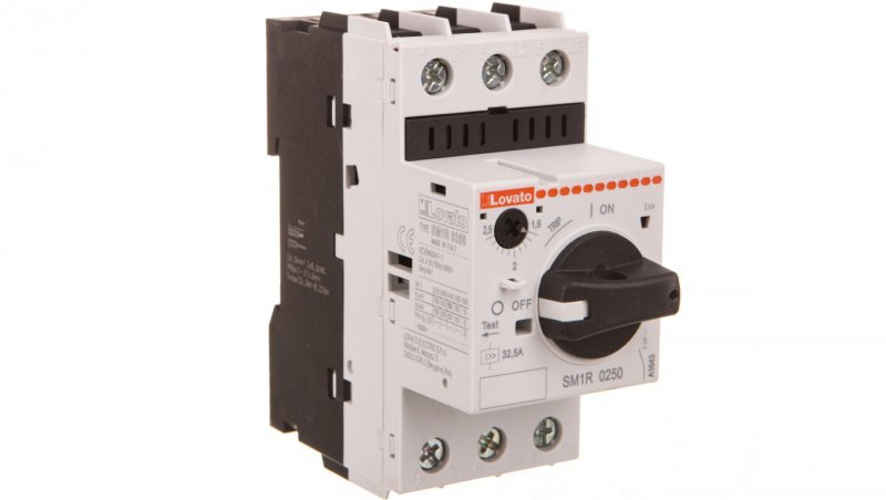 Wyłącznik silnikowy SM1R0250 100kA 400V SM1R0250