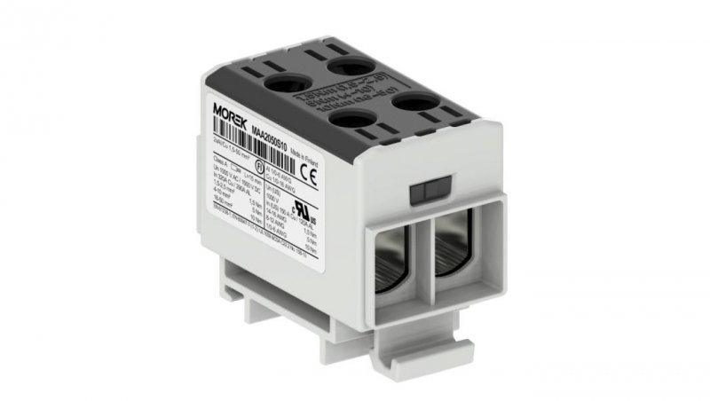 Złączka OTL50-2 kolor czarny 2xAl/Cu 1,5-50mm2 1000V Zacisk uniwersalny MAA2050S10