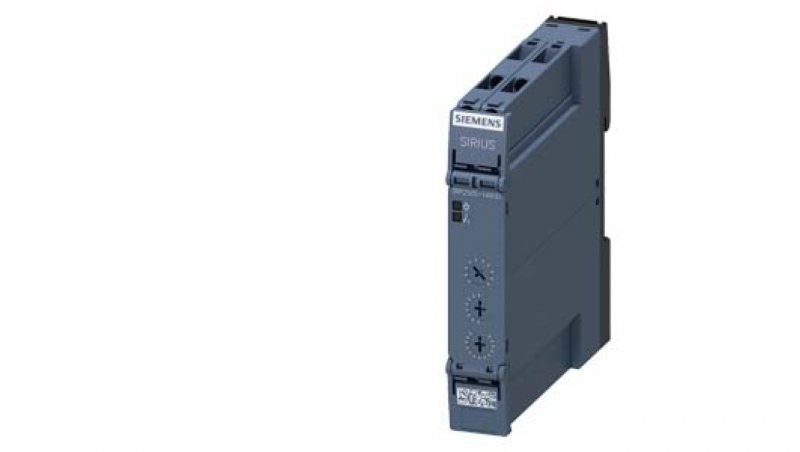 Przekaźnik czasowy STYK 1CO, 13 FUNKCJI, 15 ZAKR. CZASOWYCH, (1, 3, 10, 30, 100) (S/MIN/H), 12... 3RP2505-1AW30