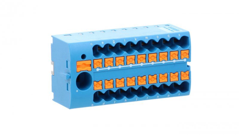Blok rozdzielaczy PTFIX 6/18X2,5-NS35A BU 3273244