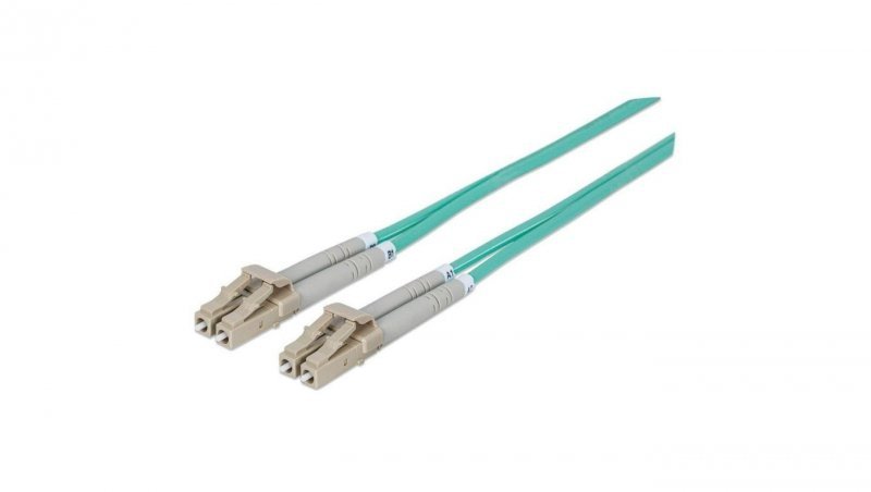 Patchcord światłowodowy OM3 50/125 MM LC-LC Duplex 1m