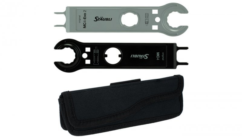 Zestaw kluczy metalowych do złącz solarnych typu MC4 (oraz MC4-Evo 2) 2szt. Stäubli Multi-Contact