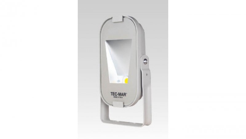 Naświetlacz LED LORDINO 40W 5111lm 130lm/W (zam.100W) 4000K RA80 MOD.AR (SILVER) IP66 7 lat gwarancji