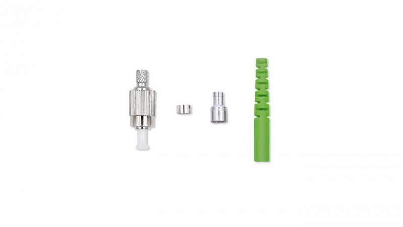 Qoltec Złącze światłowodowe FC/APC Singlemode 3.0mm Zestaw montażowy 200szt.