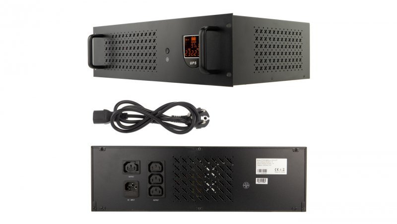 GT POWERbox UPS Line-Interactive 1200VA/720W 4x IEC C13 rack 19 GTPOWERbox1200RT