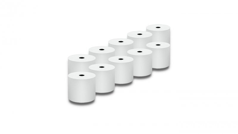 Qoltec Rolka termiczna 57 x 40 55g/m2 10szt. BPA free