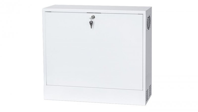 Szafa rack 19 2U 130mm biały