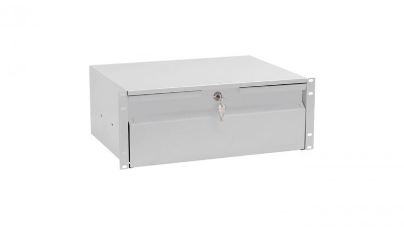 Szuflada do szafy RACK 19 4U 330mm szara