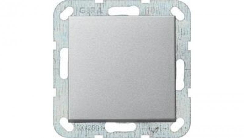 Gira Wyłącznik krzyżowy Gira System 55 aluminium