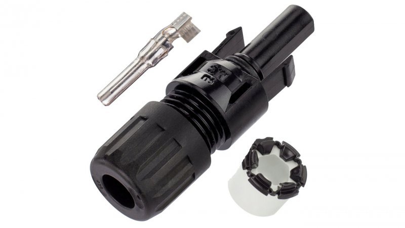 Gniazdo MC4 złącze solarne Konektor na przewód 4-6mm2 Staubli (Multi-Contact)