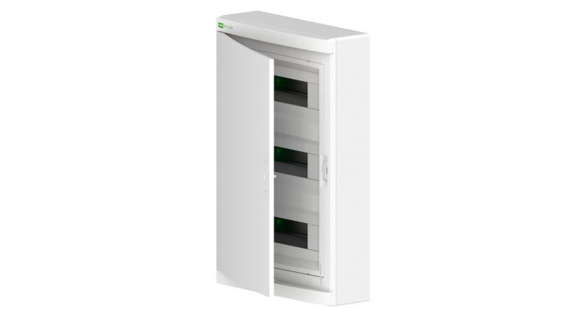 Rozdzielnica modułowa natynkowa ELEGANT 3x12 drzwi białe 2445-00