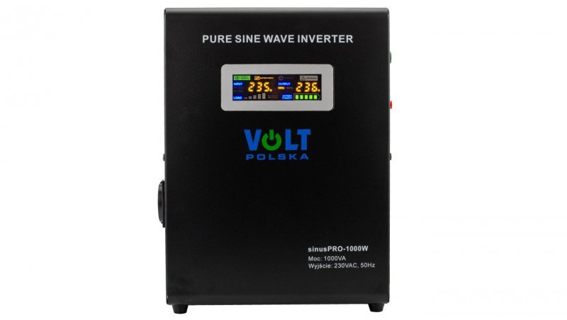 Zasilacz awaryjny przetwornica SINUS PRO W 12/230V 700W/1000VA 20A