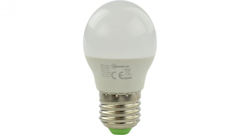Żarówka kulka e27 led 6w nw 540lm 230v neutralny