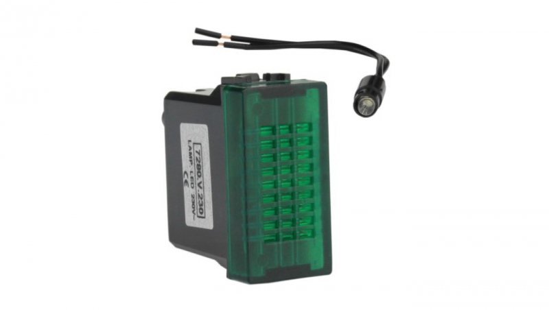 Kontrolka LED GREEN 230V Marlanvil 2147