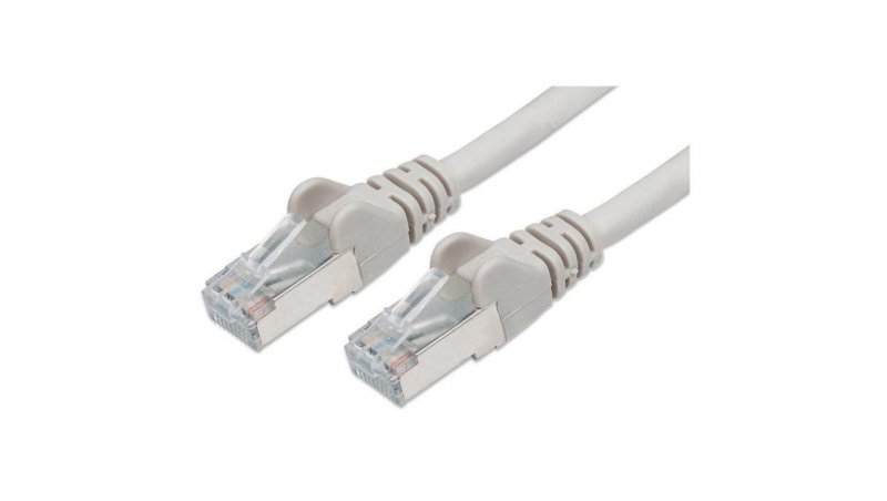 Patch Cord Kat5e FTP RJ45 5m Szary 100 Miedź Intellinet