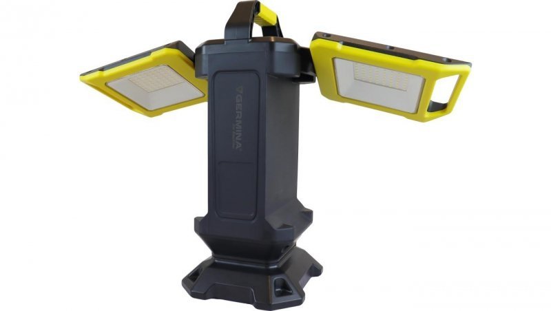 Lampa warsztatowa LED Hercules 2x25W 4000lm i 2000lm 6500K IP54 powerbank GW-0031