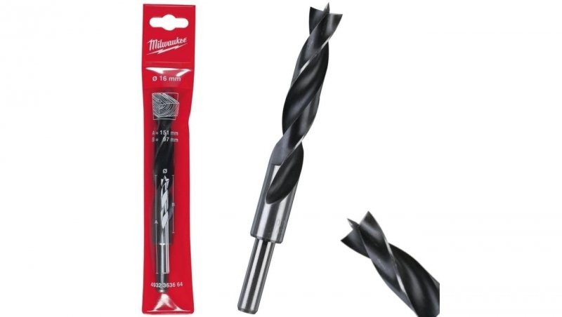 Wiertło do drewna świder 16x97/151mm MILWAUKEE