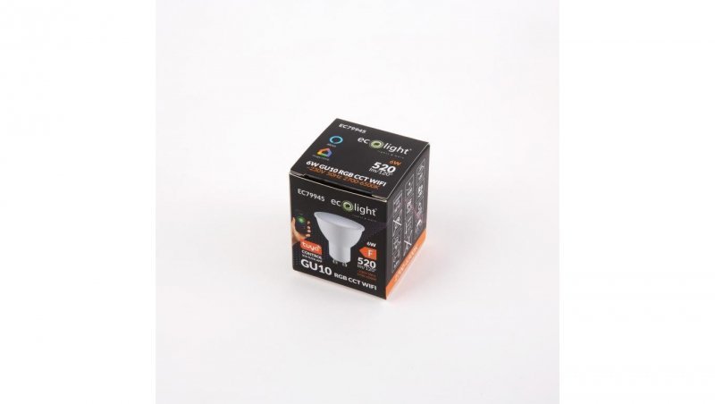 Żarówka LED SMART TUYA GU10 6W RGB CCT Wifi tuya