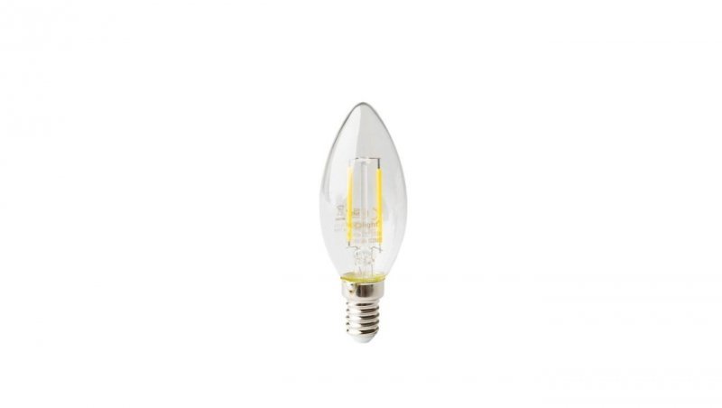 FILAMENT Świeczka E14 2W 2700K