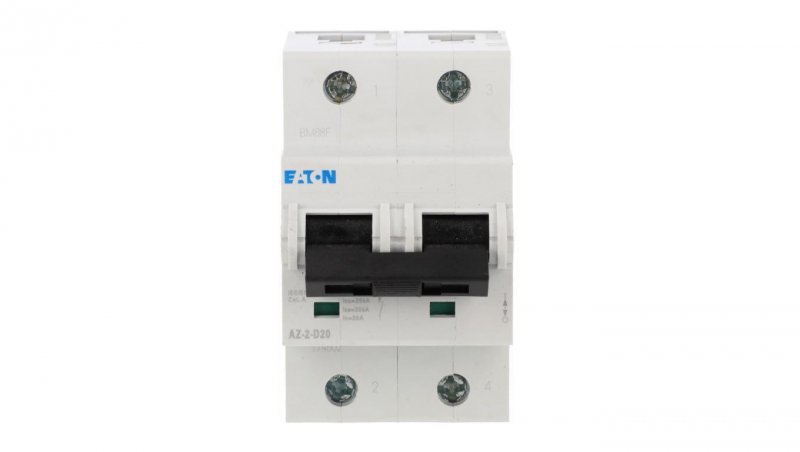 Wyłącznik nadprądowy 2P D 20A 25kA AC AZ-2-D20 174502