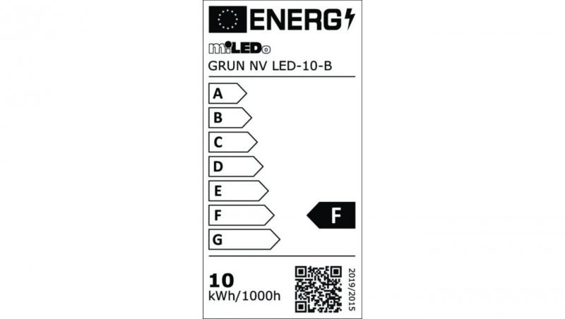 Naświetlacz Projektor LED Miledo GRUN NV LED-10-B 10W NW 4000K IP65 800lm oprawa ruchoma 130 czarny 31390