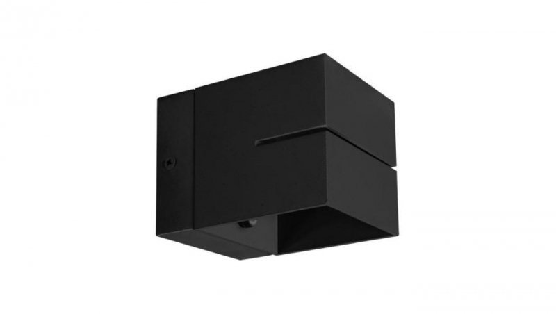 Lampa kinkiet oprawa dekoracyjna ścienna ELTON G9 czarna 03957 STRUHM