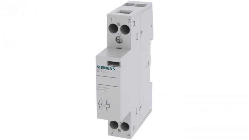 Stycznik modułowy 32A 2Z 400V cewka 230V AC 1 moduł SENTRON 5TT5860-0
