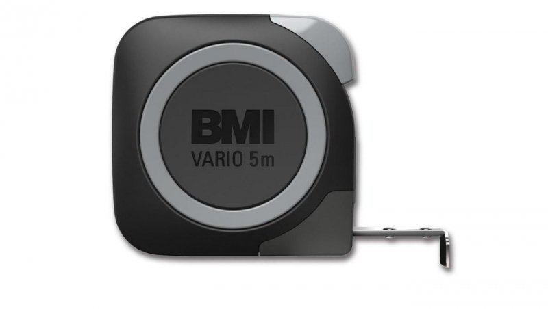 Profesjonalna miara stalowa samozwijalna BMI VARIO 5 m nierdzewna