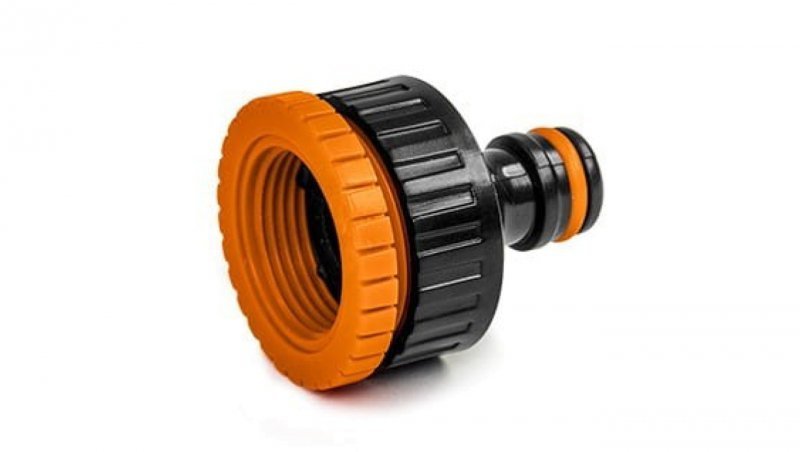 Przyłącze na kran 1` / 3/4` z etykietą ECO-PWB2199 BLACK LINE BRADAS