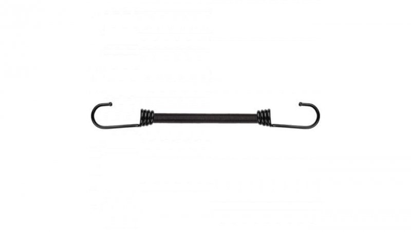 Guma elastyczna 0,8x120cm hak stal black BUNGEE CORD HOOK BCH1-08120BC-E BRADAS