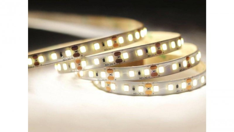 HQS-9.6W-120LED-NW-WP-12V-5M Profesjonalna taśma LED 9.6W/m, 12V, 120LED 2835 biała neutralna, 4000K, IP64
