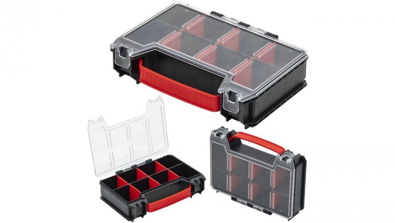 Organizer z przegrodami na narzędzia i akcesoria 257x182x65mm Qbrick System PRO Multi