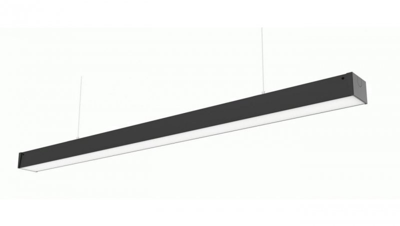 Oprawa liniowa zwieszana LED line PRIME FUSION czarna 20W 4000K 130lm/W 2600lm IP20 5 lat gwar.