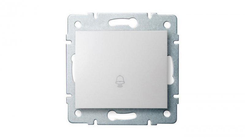 Kanlux Mowion LOGI 02-1030-102 biały Łącznik zwierny dzwonek, śrubowy