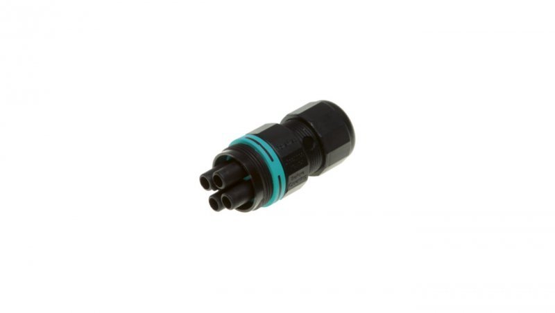 Gniazdo przenośne hermetyczne 3-PIN IP66/IP68