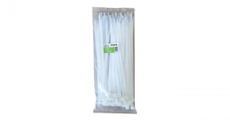 Opaska Kablowa OK-76300W 7.6x300mm BIAŁA - 50 szt.