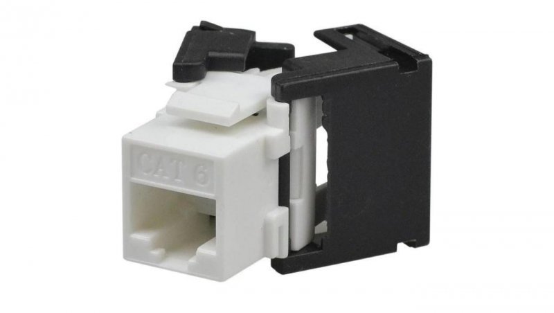 Moduł keystone RJ45 UTP kat.6 nieekranowany beznarzędziowy