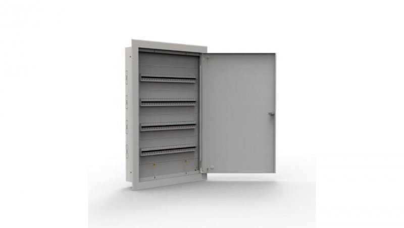 Rozdzielnica natynkowa metalowa 96 modułowa 4x24 544x836x130 RAL9003 IP30 MN96/4/24