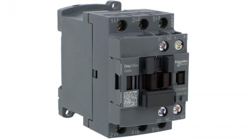 Stycznik Easy TeSys 3P 25A AC3 11KW 24V DC 1NC