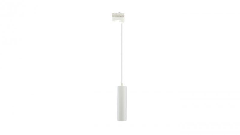 Oprawa MADARA MINI II GU10 ZWIS NA SZYNOPRZEWÓD 3F 230V IP20 fi55*200mm BIAŁY kabel 1m